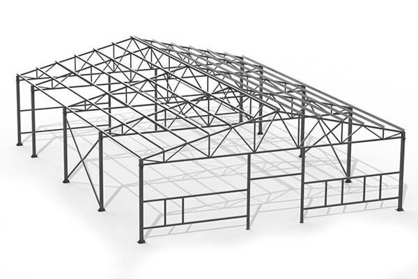 Проект ангара из металлоконструкций